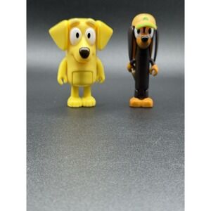 Bluey and Friends Snickers The Weiner Dog & Lucky Neighbor Dog Replacement Figs